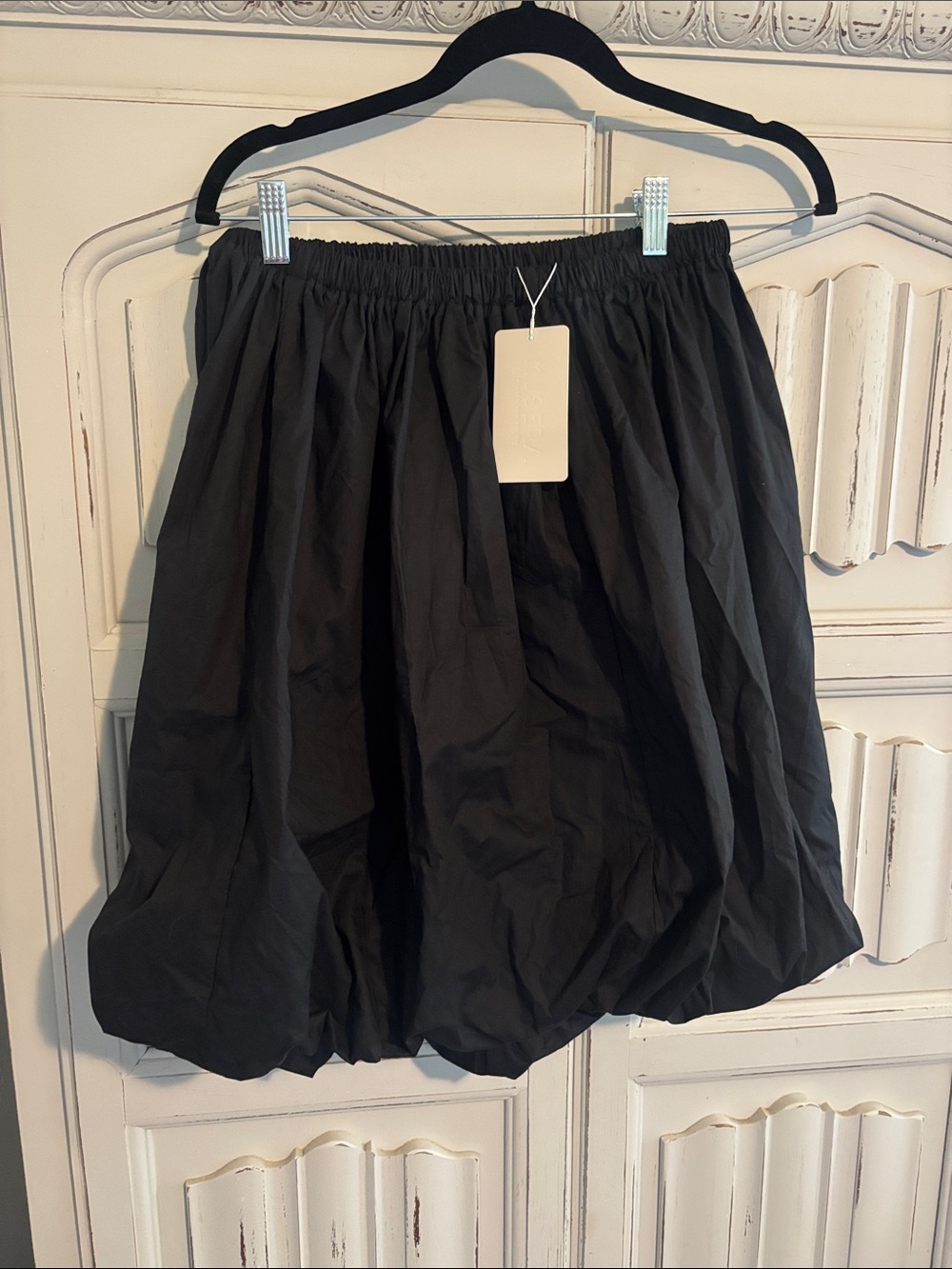 NWT Black Bubble Skirt - Women